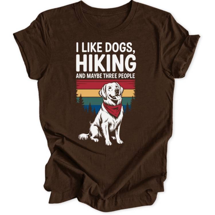 Hiking & Dogs Unisex T-Shirt - Wild Spirit