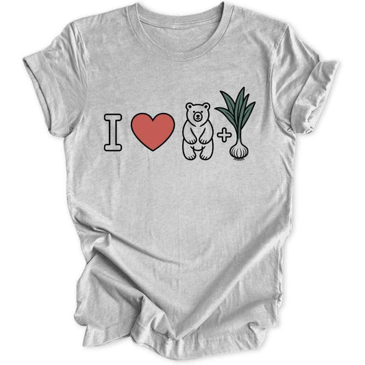 I <3 Bärlauch Unisex T-Shirt - Wild Spirit
