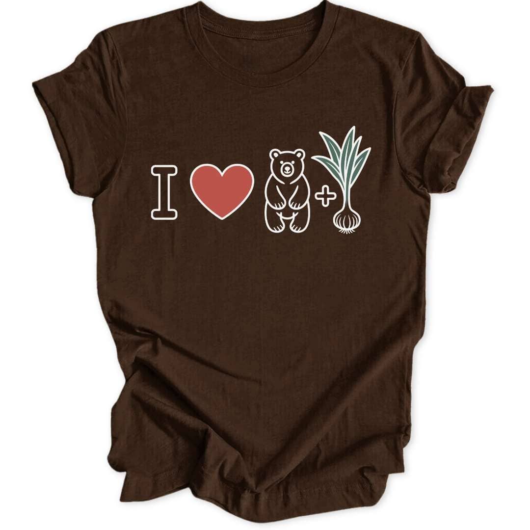I <3 Bärlauch Unisex T-Shirt - Wild Spirit