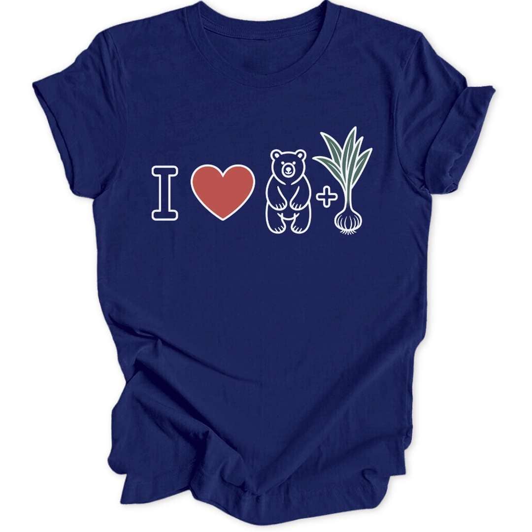 I <3 Bärlauch Unisex T-Shirt - Wild Spirit