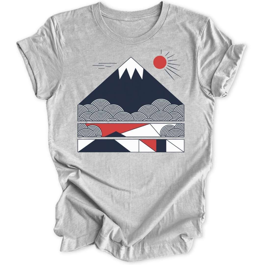 Japanischer Berg Unisex T-Shirt - Wild Spirit