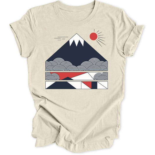 Japanischer Berg Unisex T-Shirt - Wild Spirit