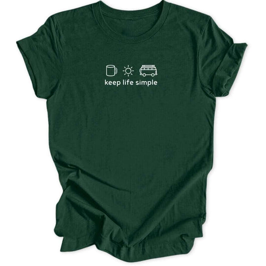Keep Life Simple Unisex T-Shirt - Wild Spirit
