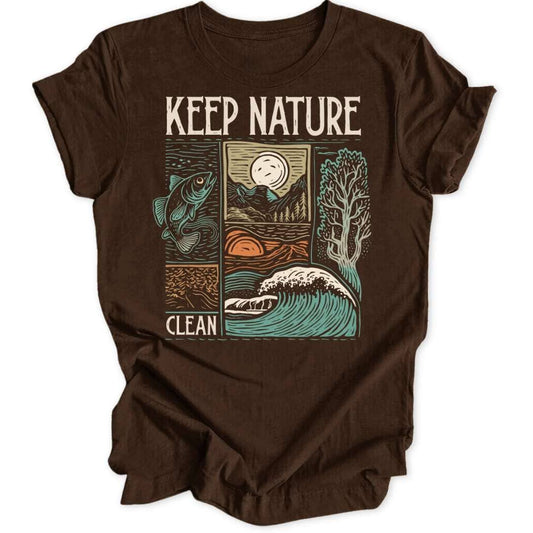 Keep Nature Clean Unisex T-Shirt - Wild Spirit