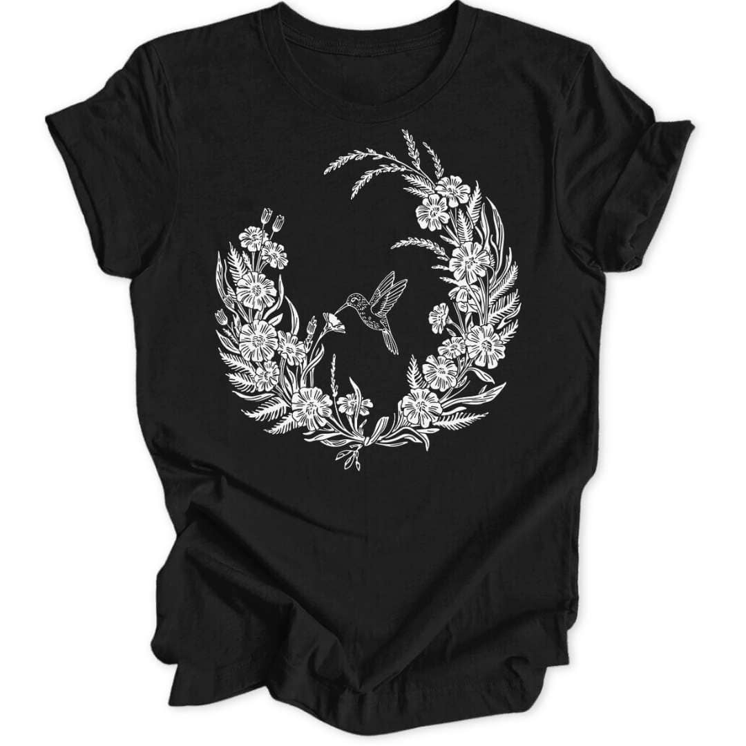 Kolibri Magic T-Shirt T-Shirt Schwarz / S
