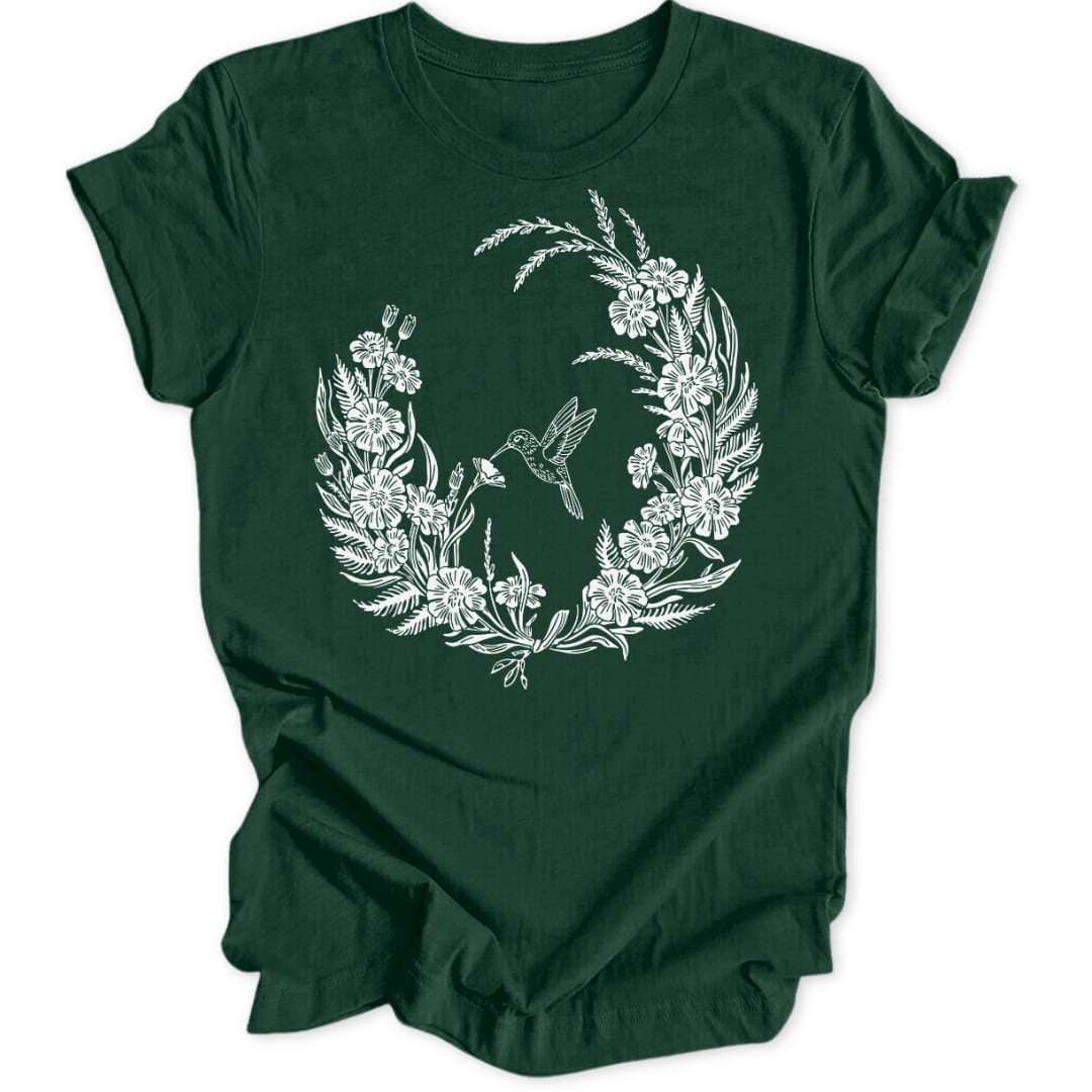 Kolibri Magic T-Shirt T-Shirt Waldgrün / S