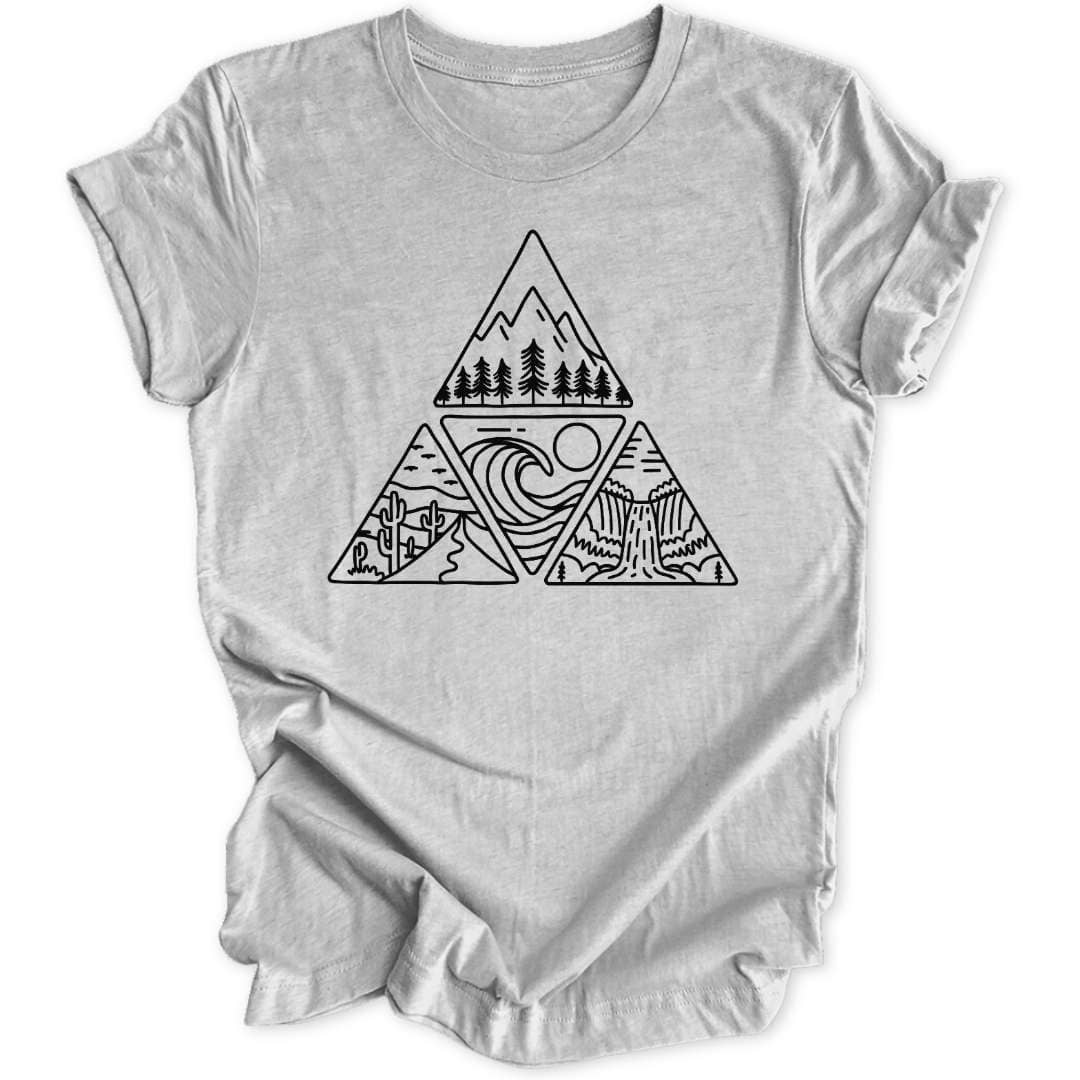 Land and Sea Unisex T-Shirt - Wild Spirit