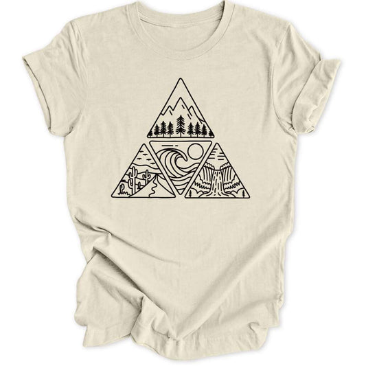 Land and Sea Unisex T-Shirt - Wild Spirit