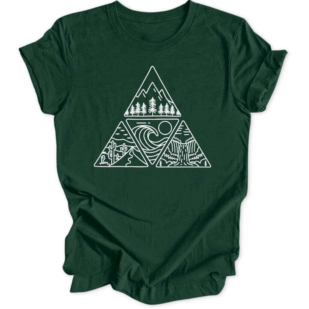 Land and Sea Unisex T-Shirt - Wild Spirit