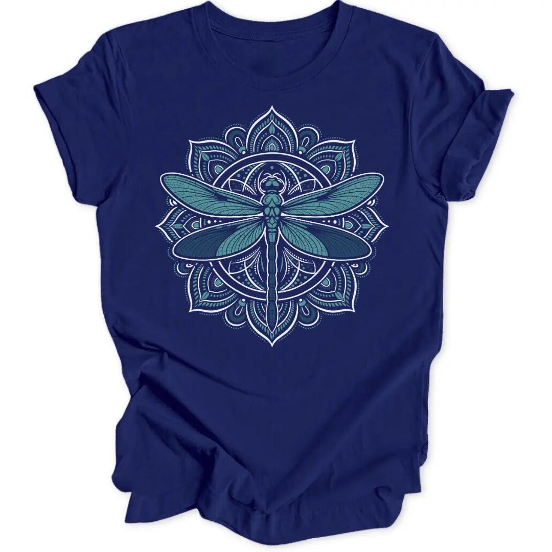 Libellen Mandala Unisex T-Shirt - Wild Spirit