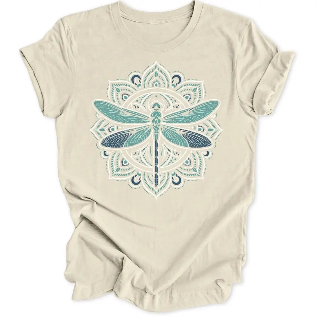 Libellen Mandala Unisex T-Shirt - Wild Spirit