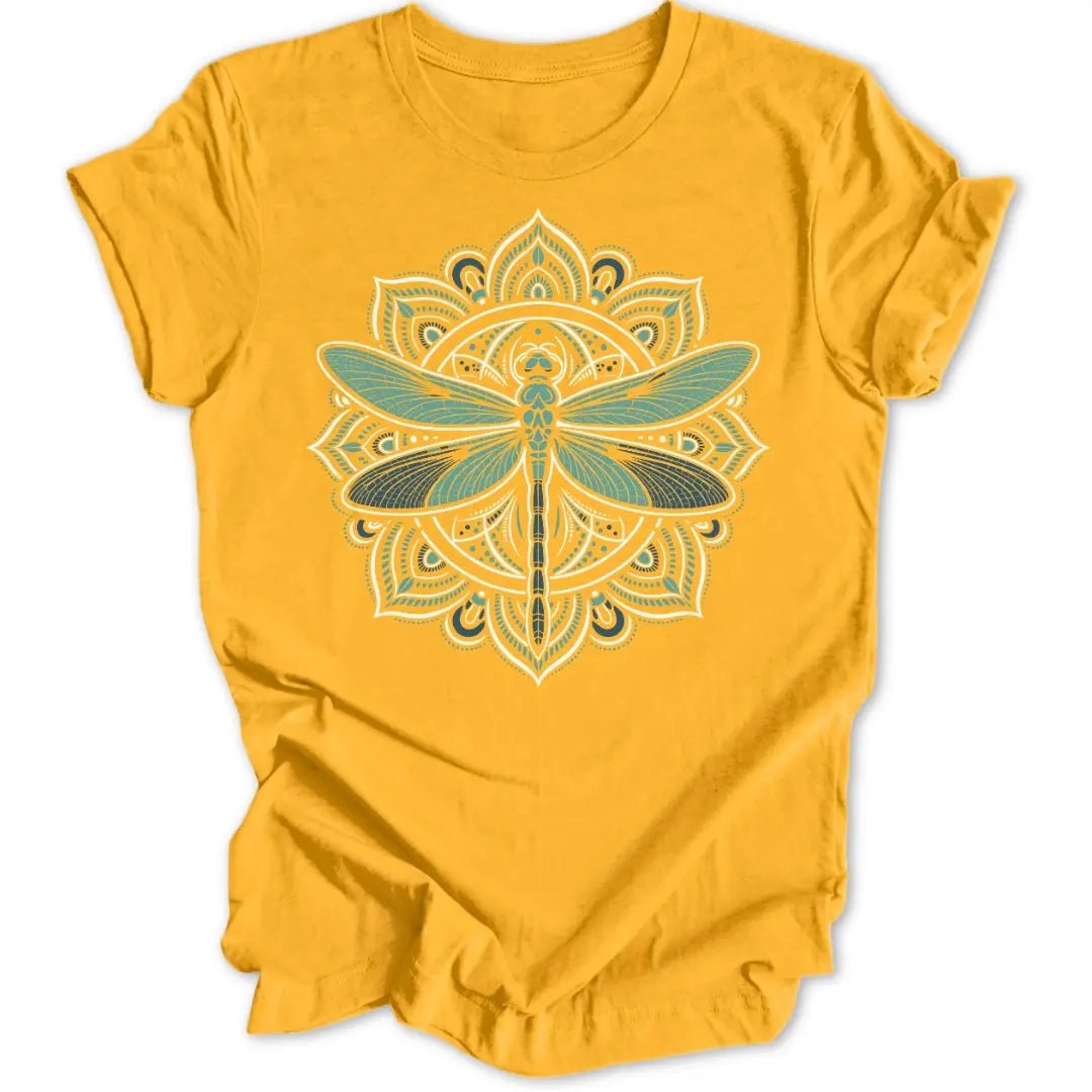 Libellen Mandala Unisex T-Shirt - Wild Spirit