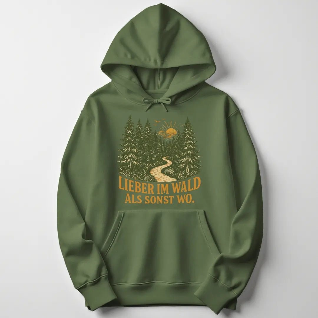 Lieber Im Wald Unisex Hoodie - Wild Spirit