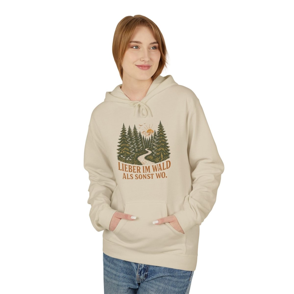 Lieber Im Wald Unisex Hoodie - Wild Spirit