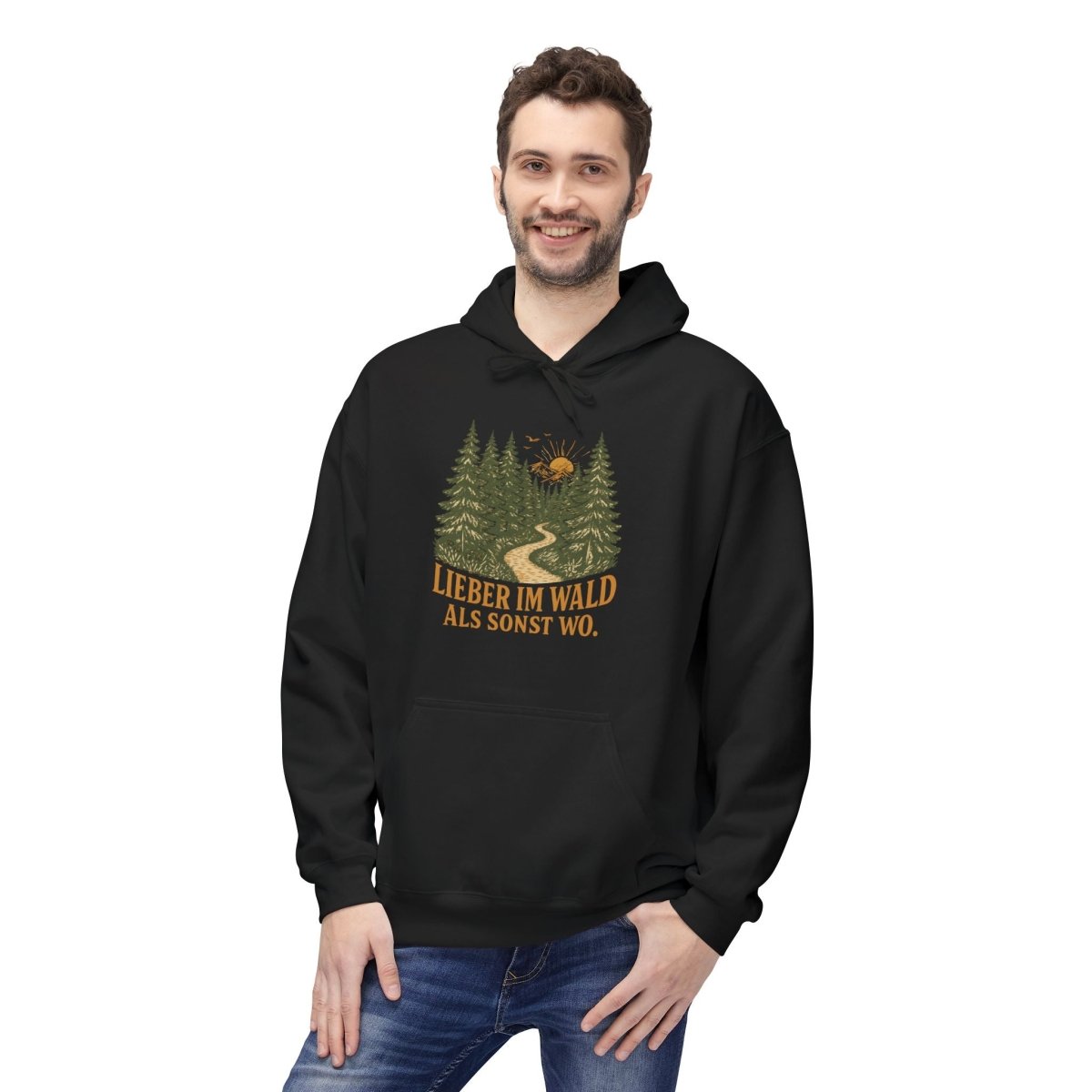 Lieber Im Wald Unisex Hoodie - Wild Spirit
