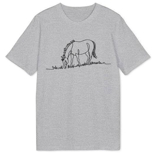 Lineart Pferd Bio T-Shirt - Wild Spirit