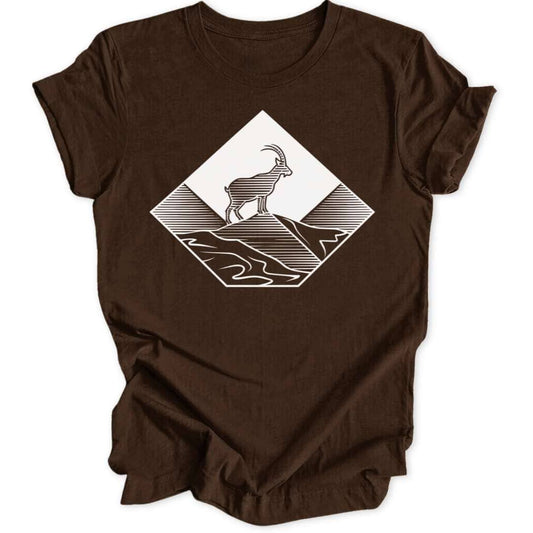 Lineart Steinbock Unisex T-Shirt - Wild Spirit