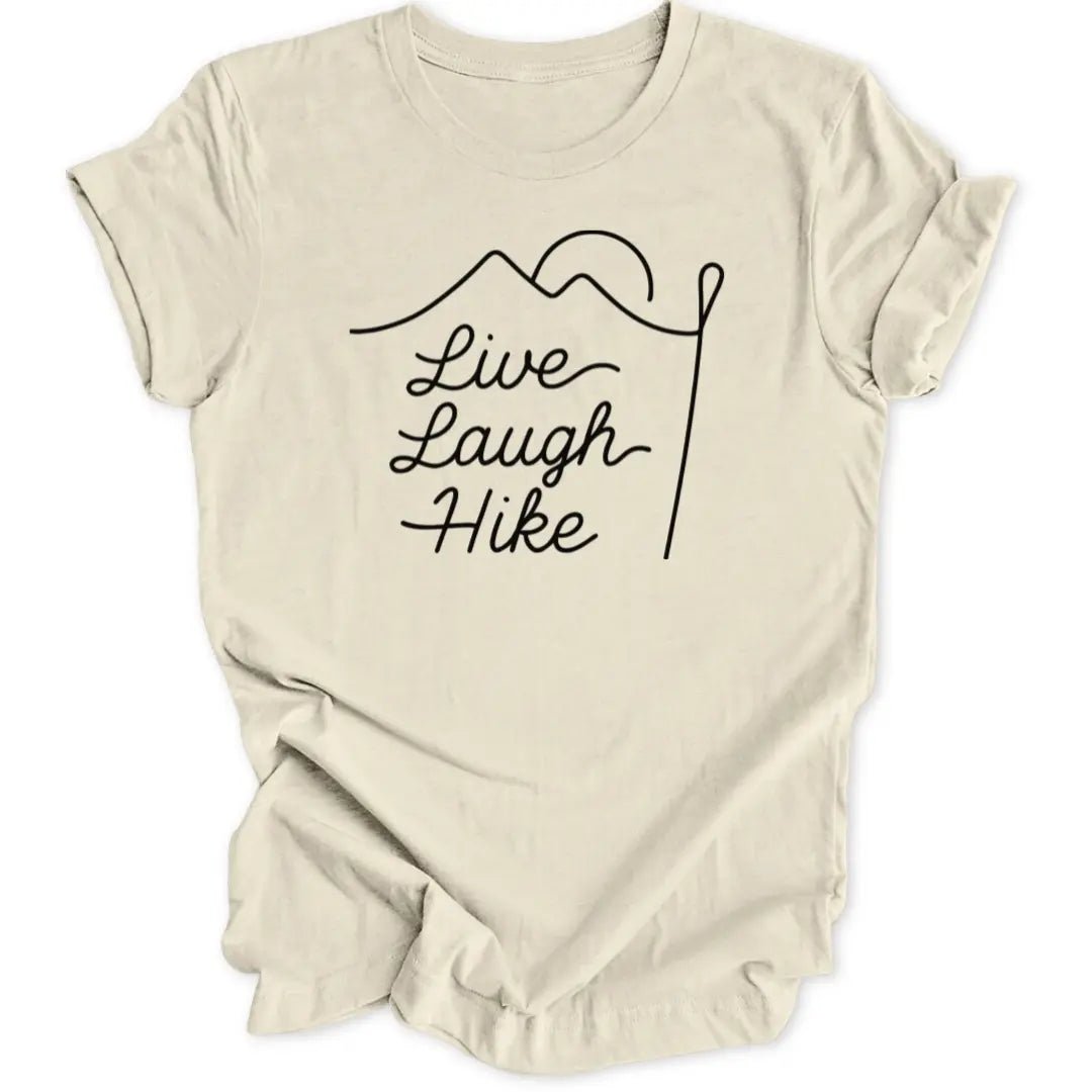 Live Laugh Hike Unisex T-Shirt - Wild Spirit