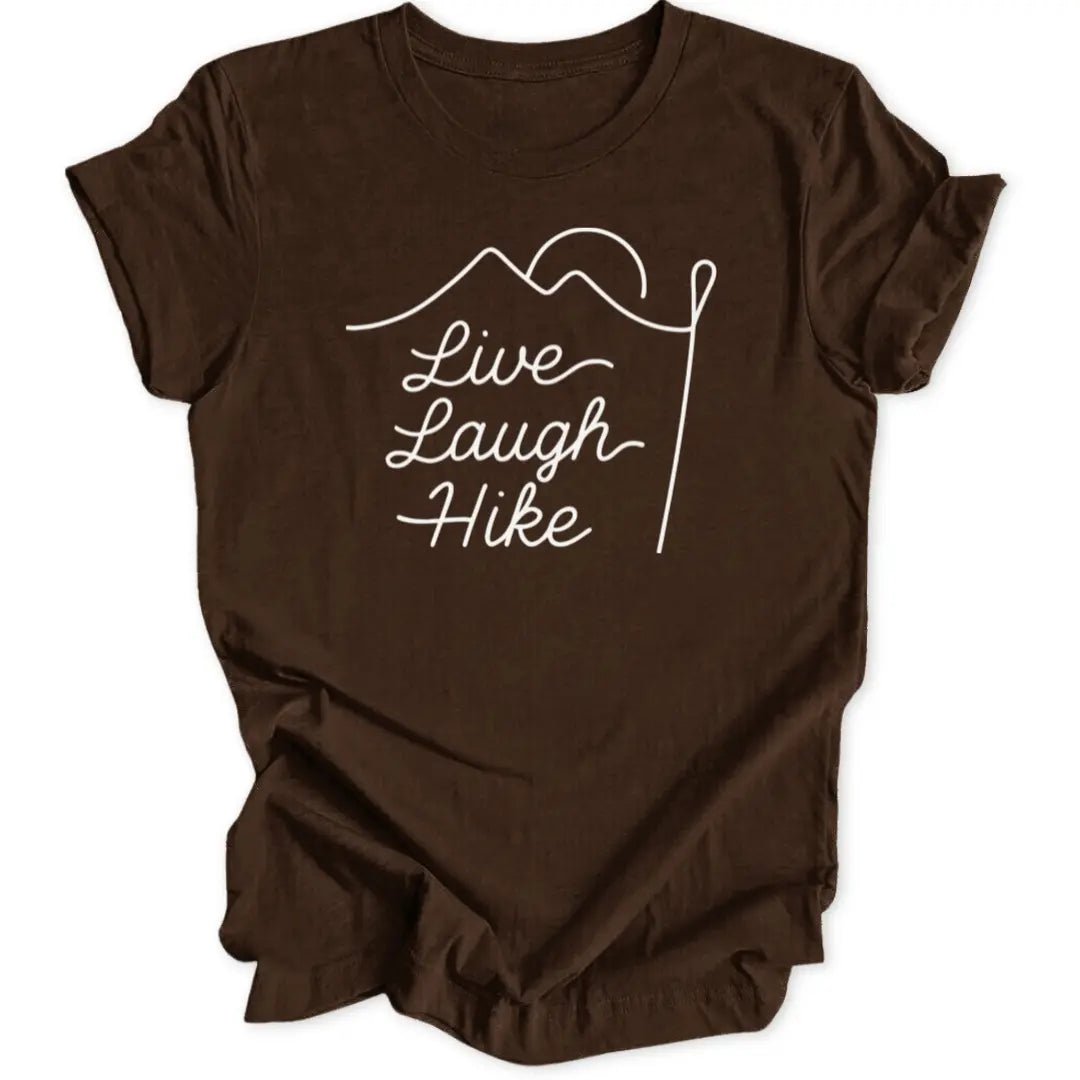 Live Laugh Hike Unisex T-Shirt - Wild Spirit