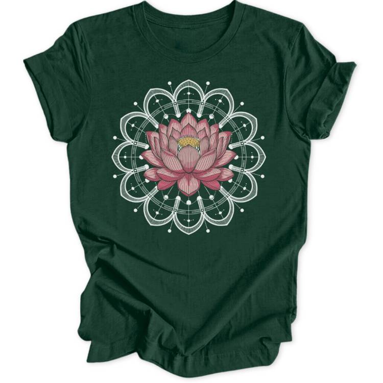 Lotus Mandala Unisex T-Shirt - Wild Spirit