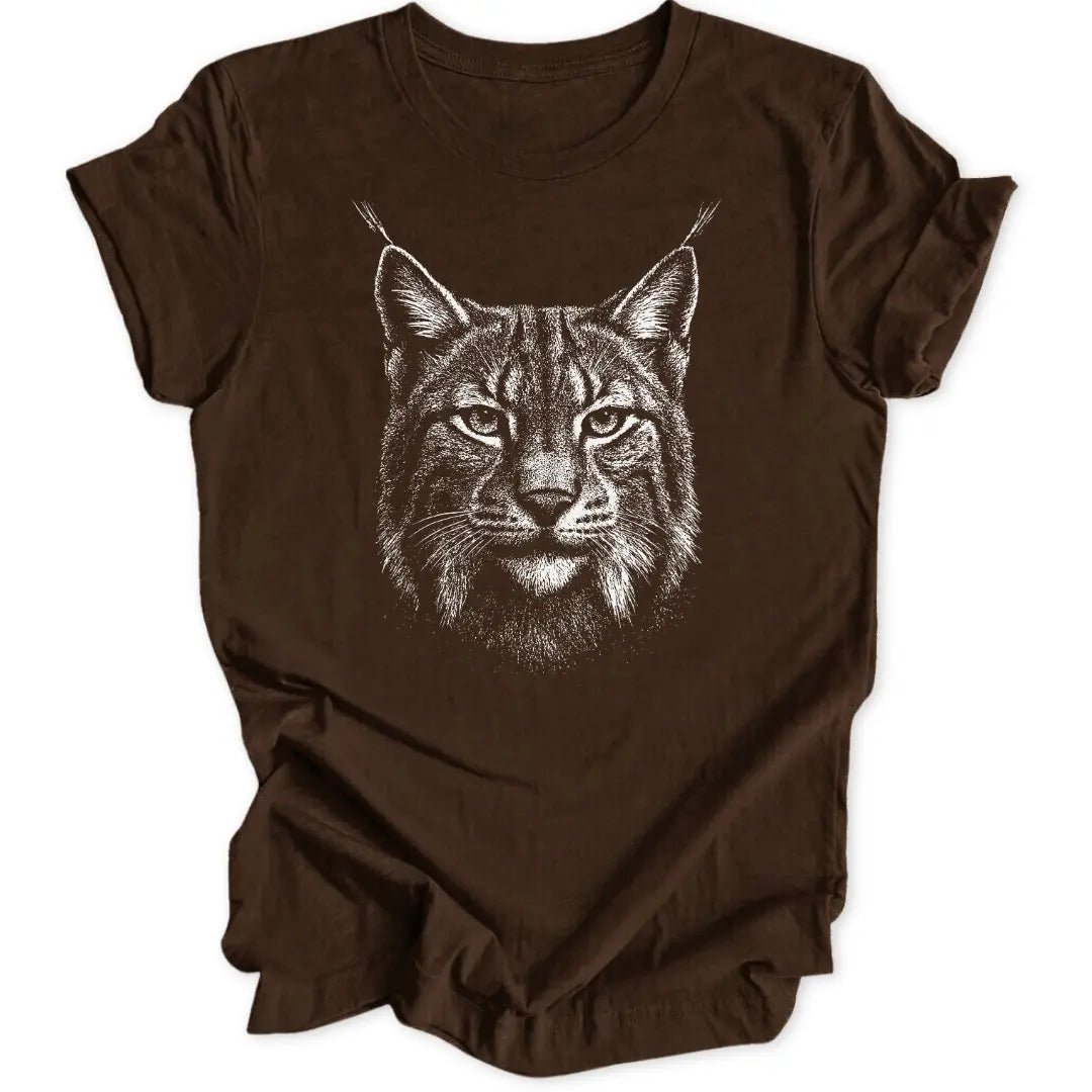 Luchs Portrait Unisex T-Shirt - Wild Spirit