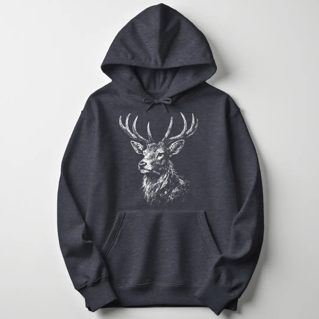 Mächtiger Hirsch Unisex Hoodie - Wild Spirit