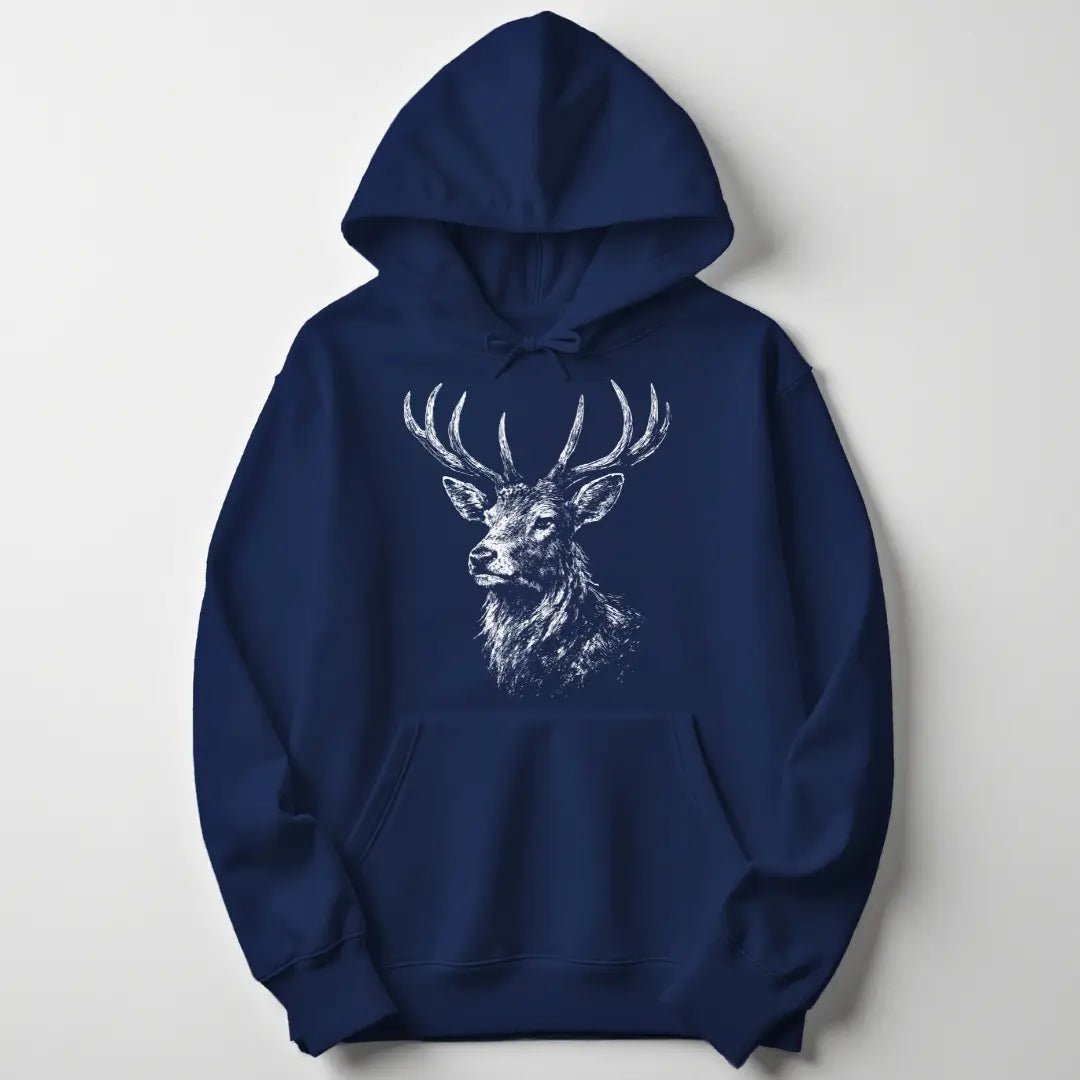 Mächtiger Hirsch Unisex Hoodie - Wild Spirit