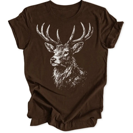 Mächtiger Hirsch Unisex T-Shirt - Wild Spirit