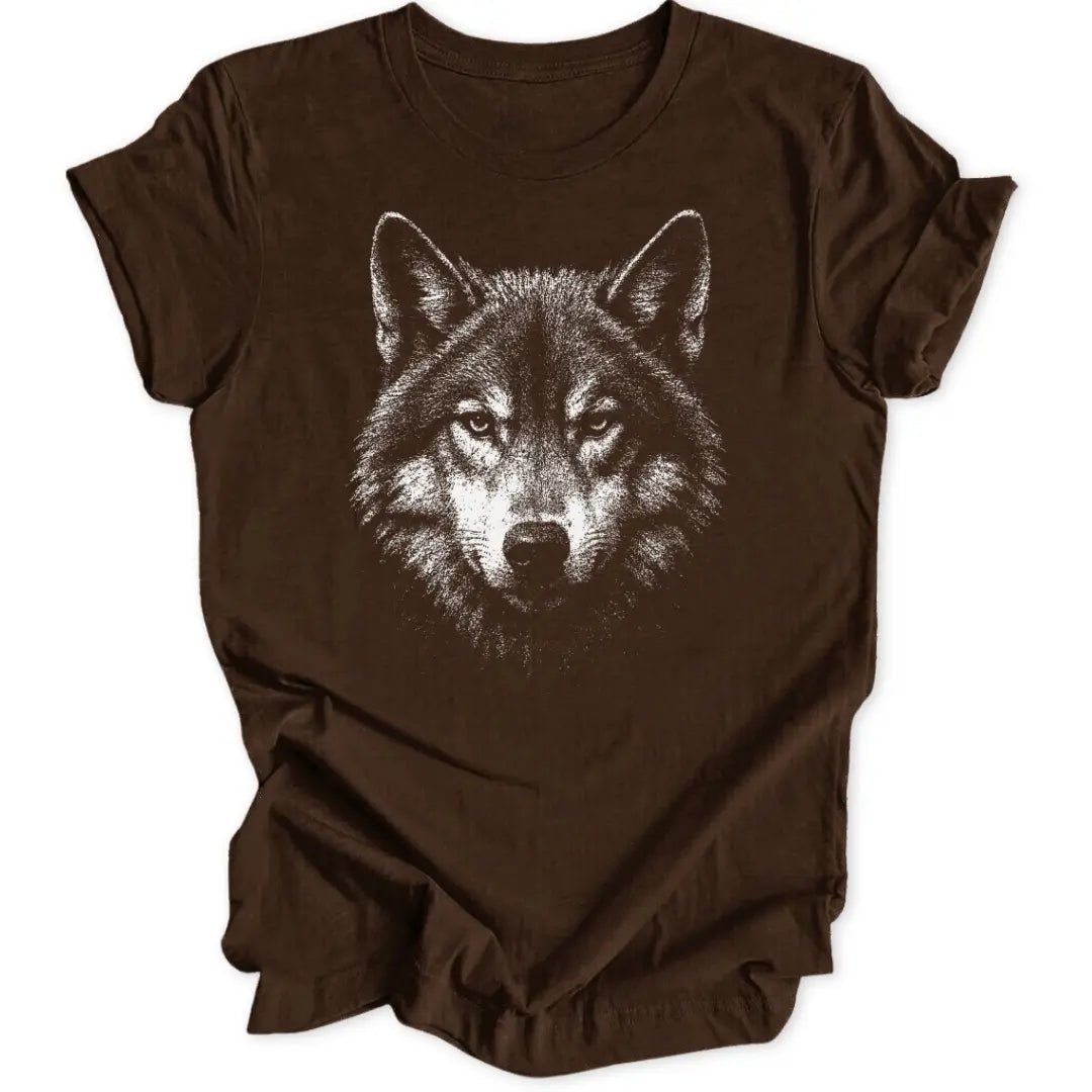 Mächtiger Wolf Unisex T-Shirt - Wild Spirit
