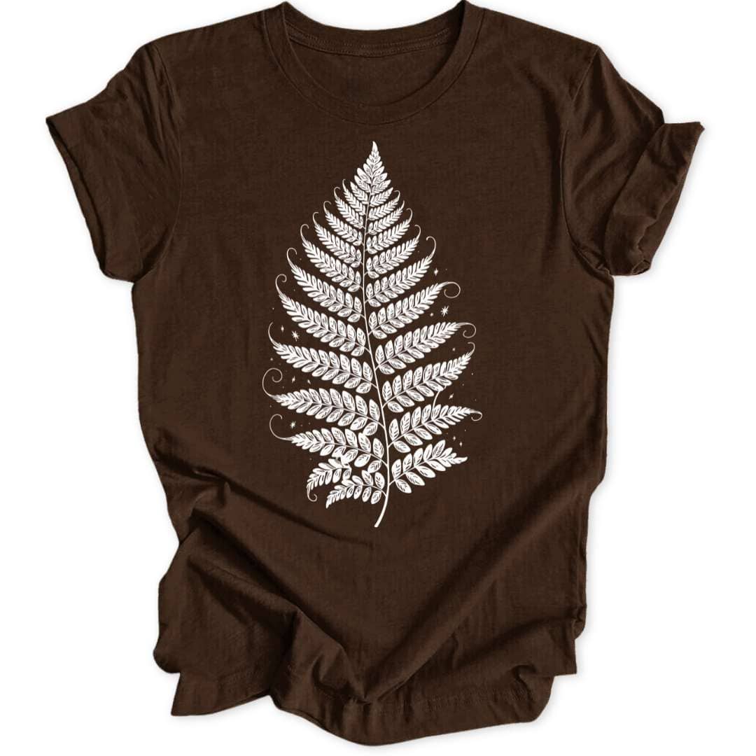 Magical Fern Unisex T-Shirt T-Shirt Braun / S