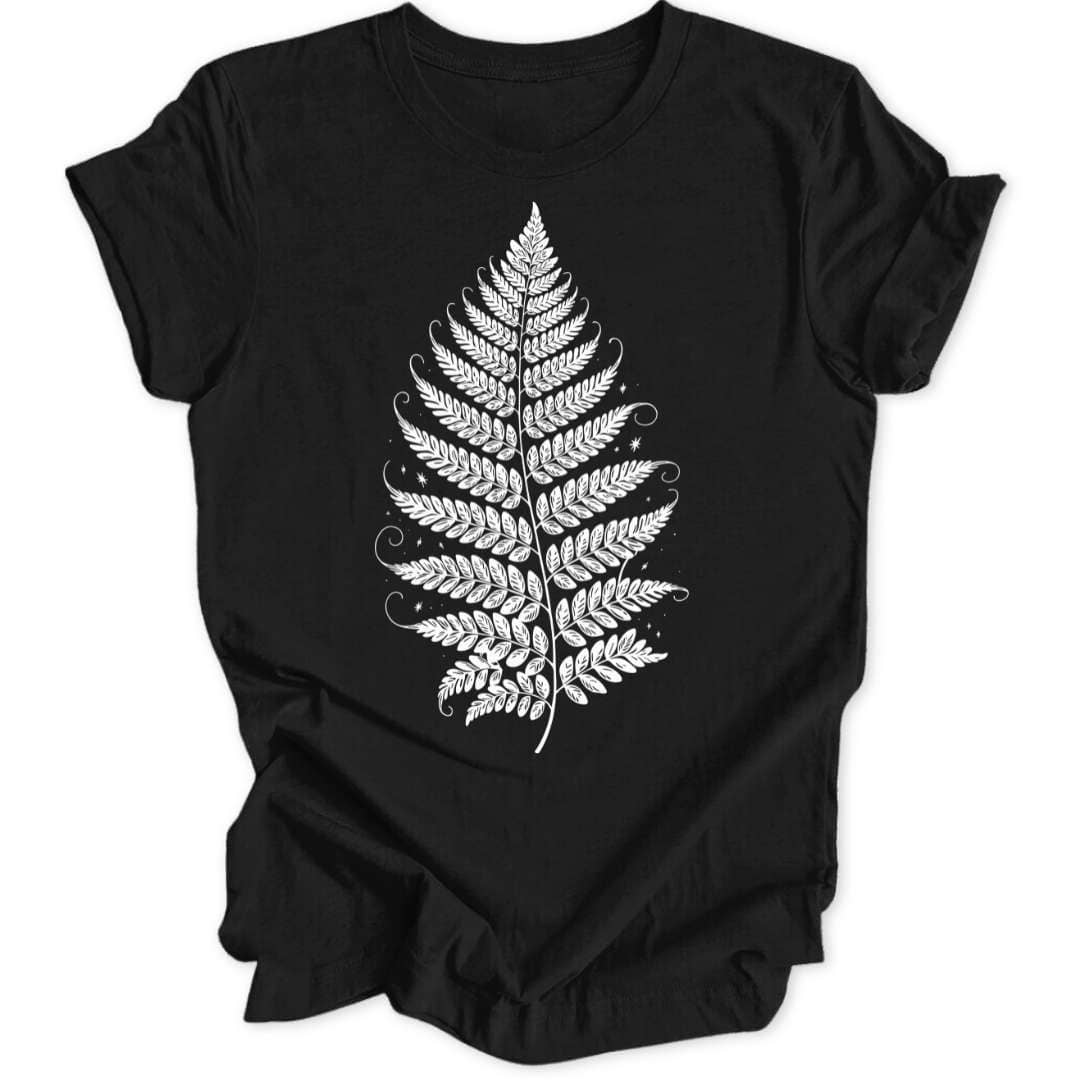 Magical Fern Unisex T-Shirt T-Shirt Schwarz / S