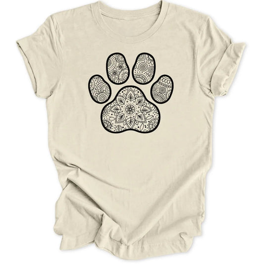Mandala Paw Unisex T-Shirt - Wild Spirit