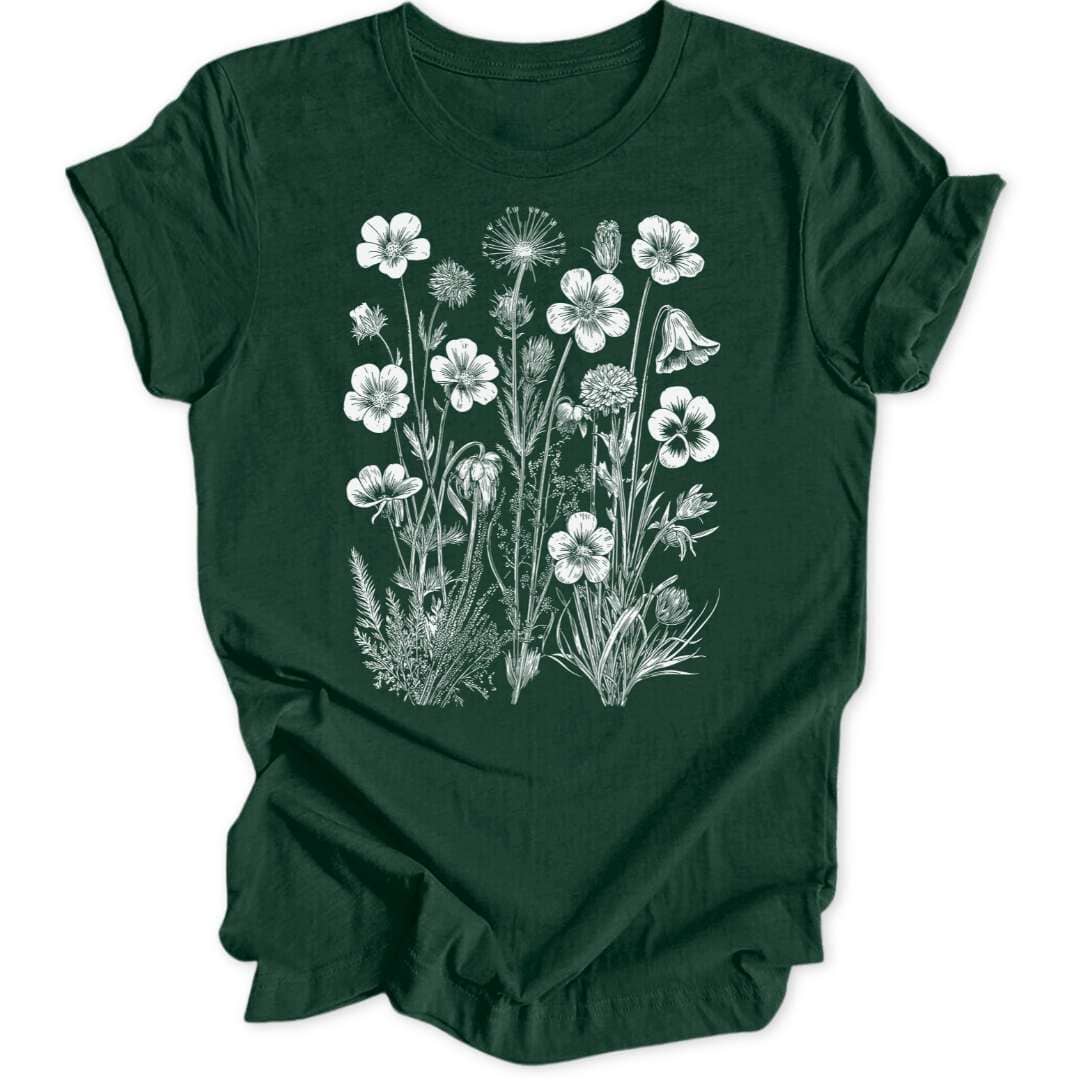 Meadow Petals Unisex T-Shirt - Wild Spirit