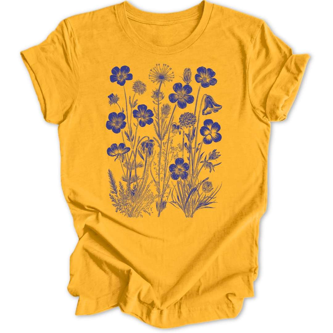 Meadow Petals Unisex T-Shirt - Wild Spirit