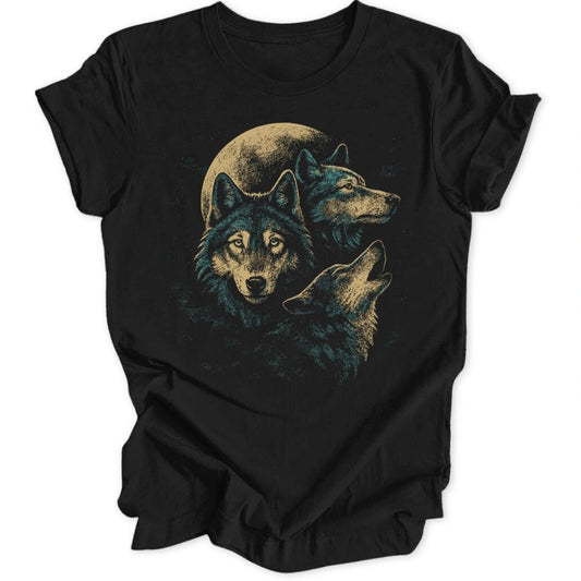 Midnight Wolves Unisex T-Shirt - Wild Spirit