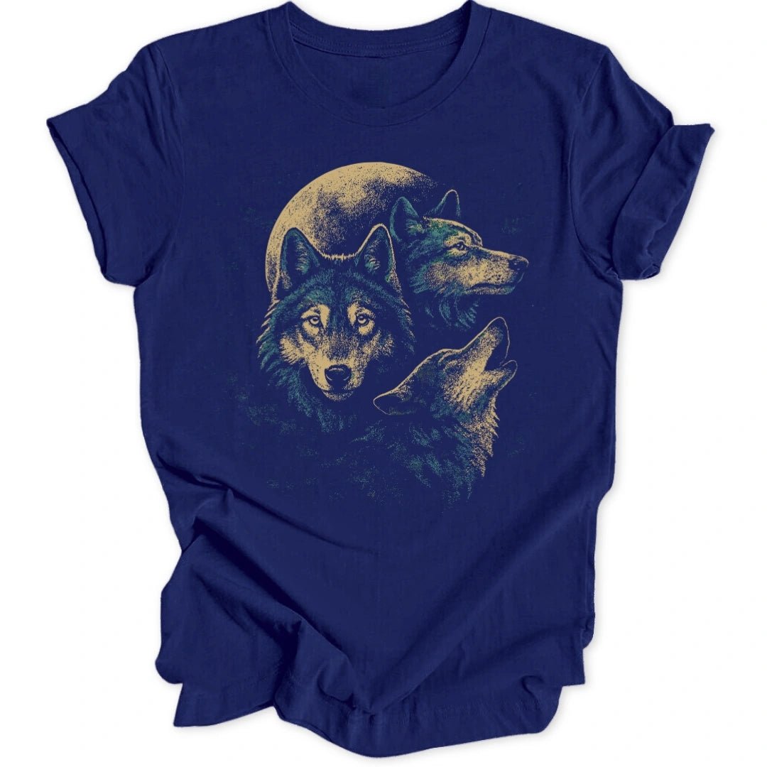Midnight Wolves Unisex T-Shirt - Wild Spirit