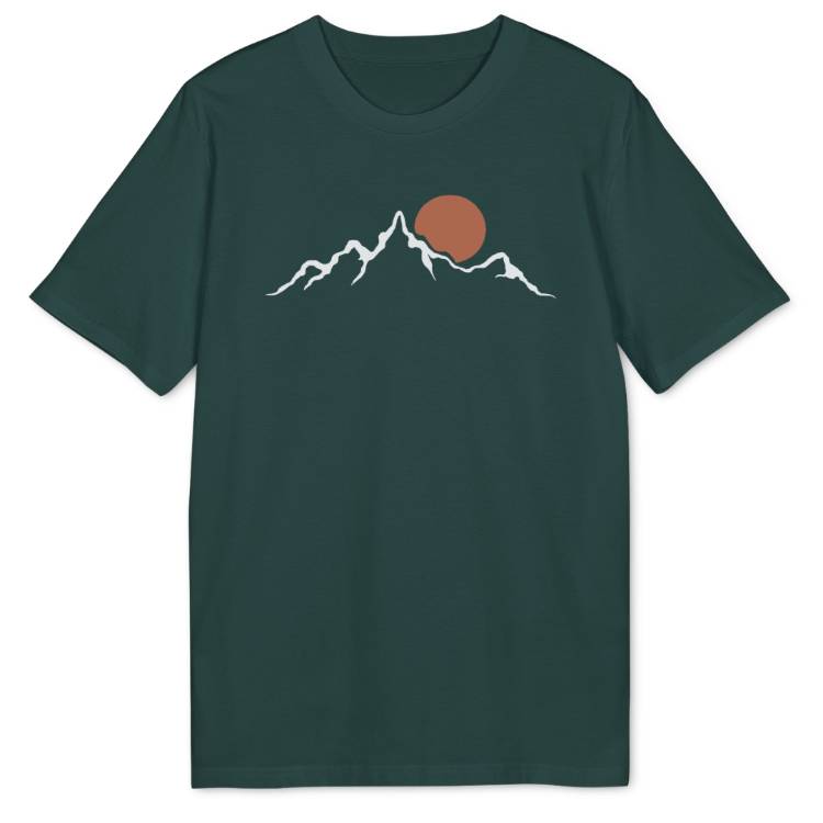 Minimalist Sunrise Bio T-Shirt - Wild Spirit