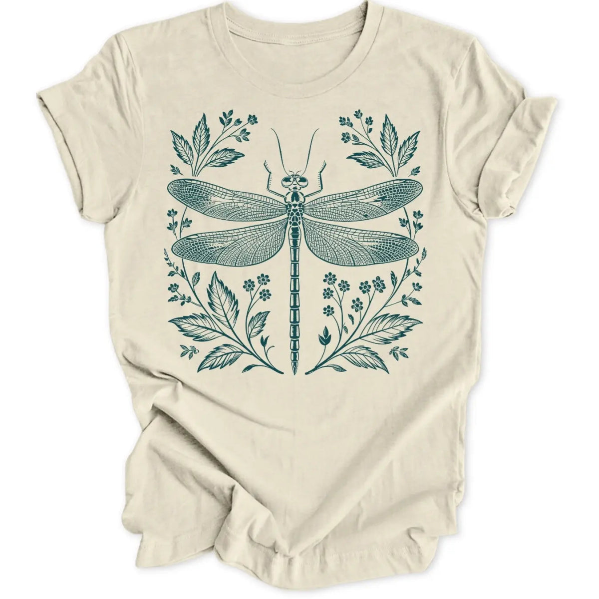 Minimalistische Libelle Unisex T-Shirt - Wild Spirit