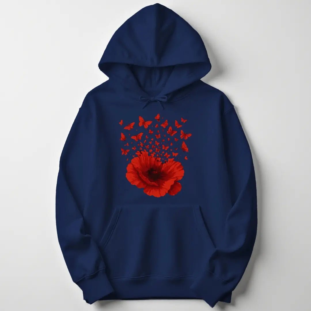 Mohn Magie Unisex Hoodie - Wild Spirit