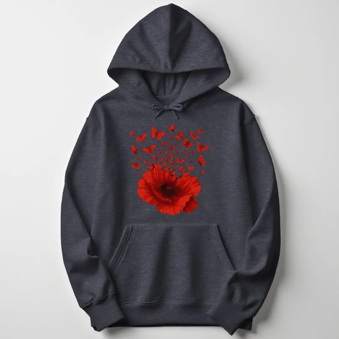 Mohn Magie Unisex Hoodie - Wild Spirit