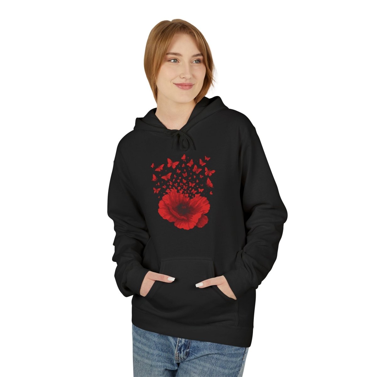 Mohn Magie Unisex Hoodie - Wild Spirit