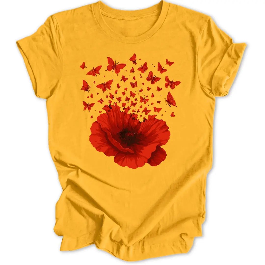 Mohn Magie Unisex T-Shirt - Wild Spirit
