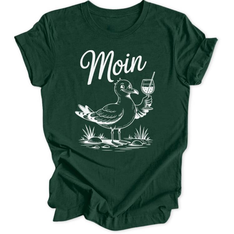 Moin Möwe Unisex T-Shirt - Wild Spirit
