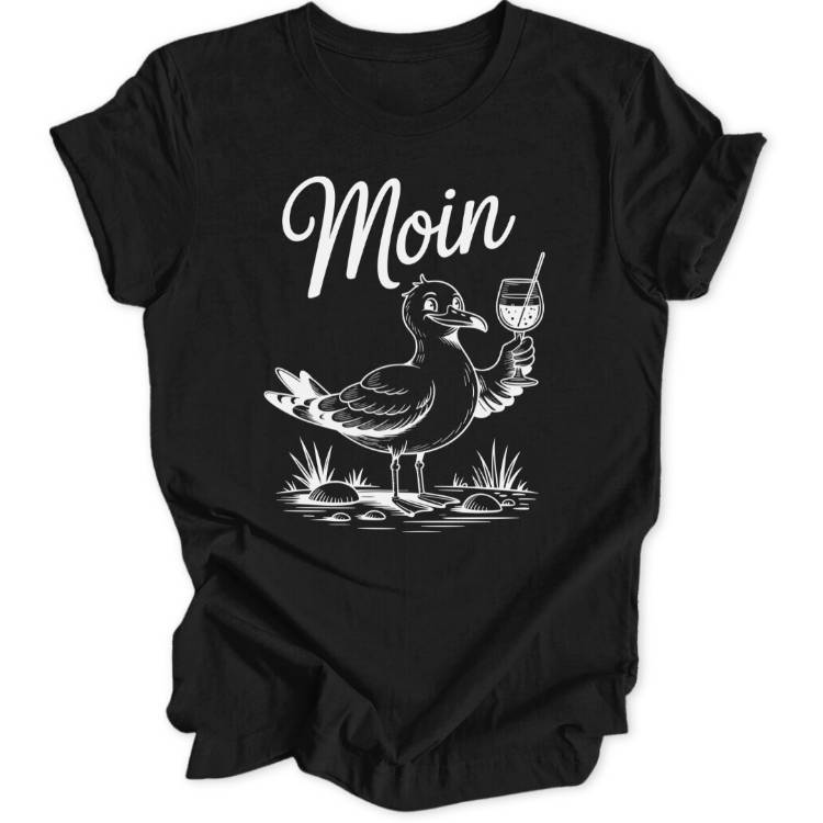 Moin Möwe Unisex T-Shirt - Wild Spirit