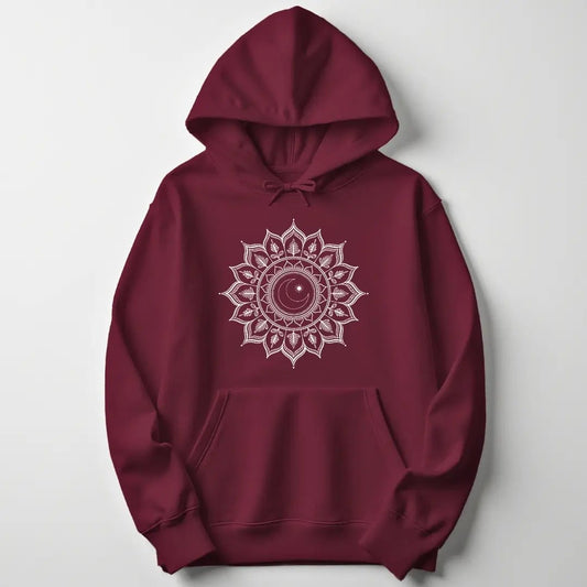 Moon Mandala Unisex Hoodie - Wild Spirit