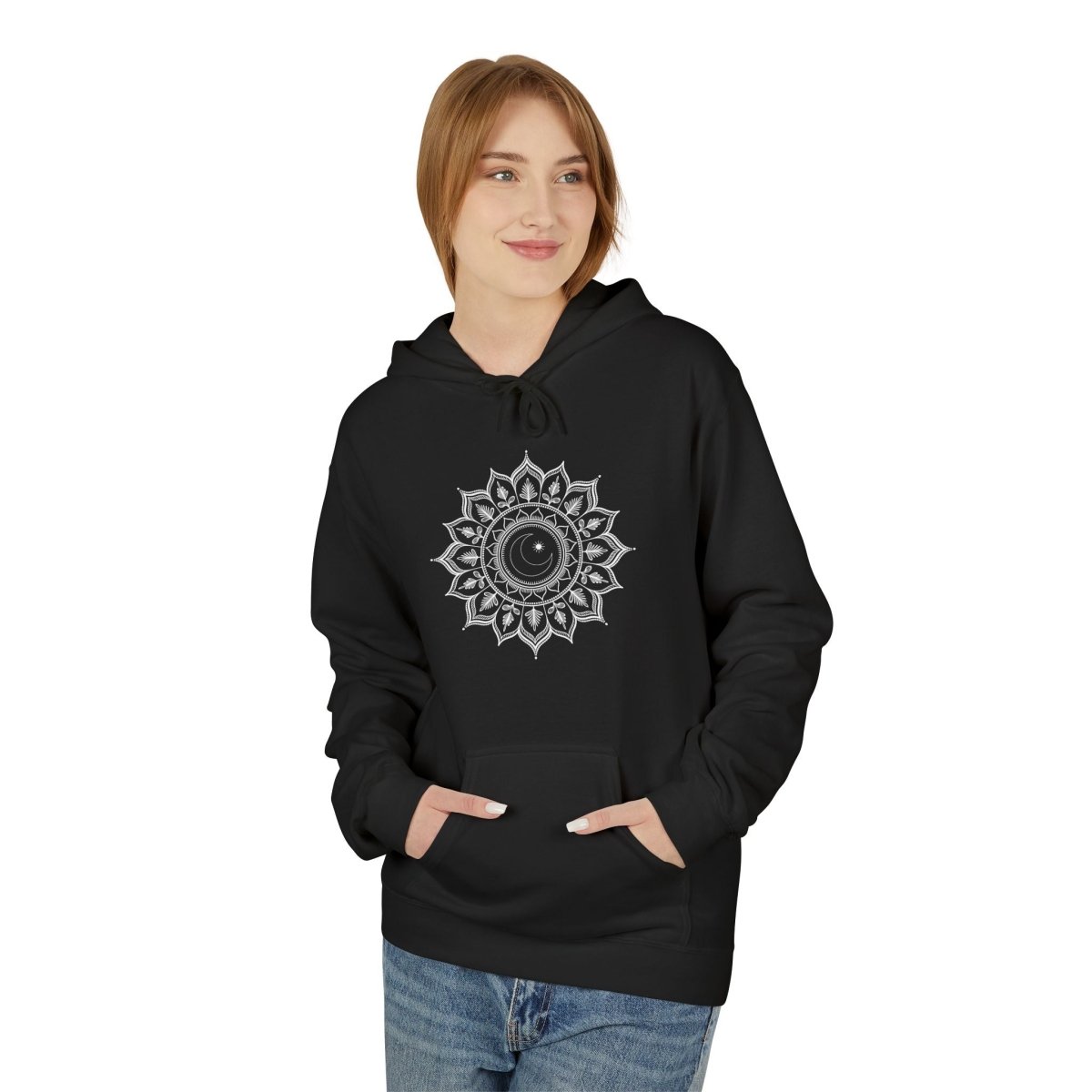Moon Mandala Unisex Hoodie - Wild Spirit