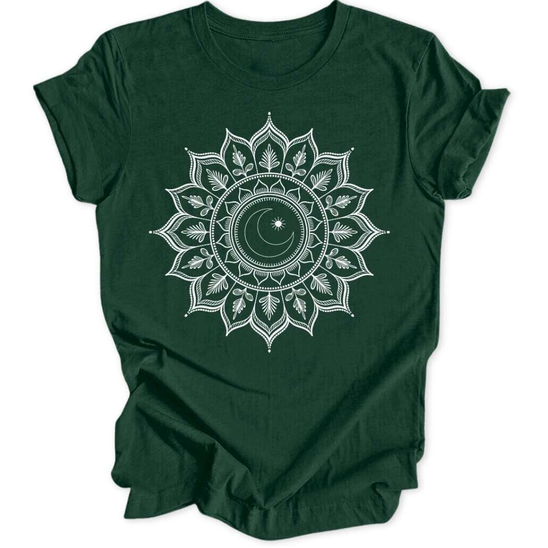 Moon Mandala Unisex T-Shirt - Wild Spirit