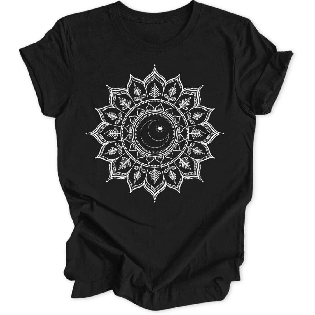 Moon Mandala Unisex T-Shirt - Wild Spirit