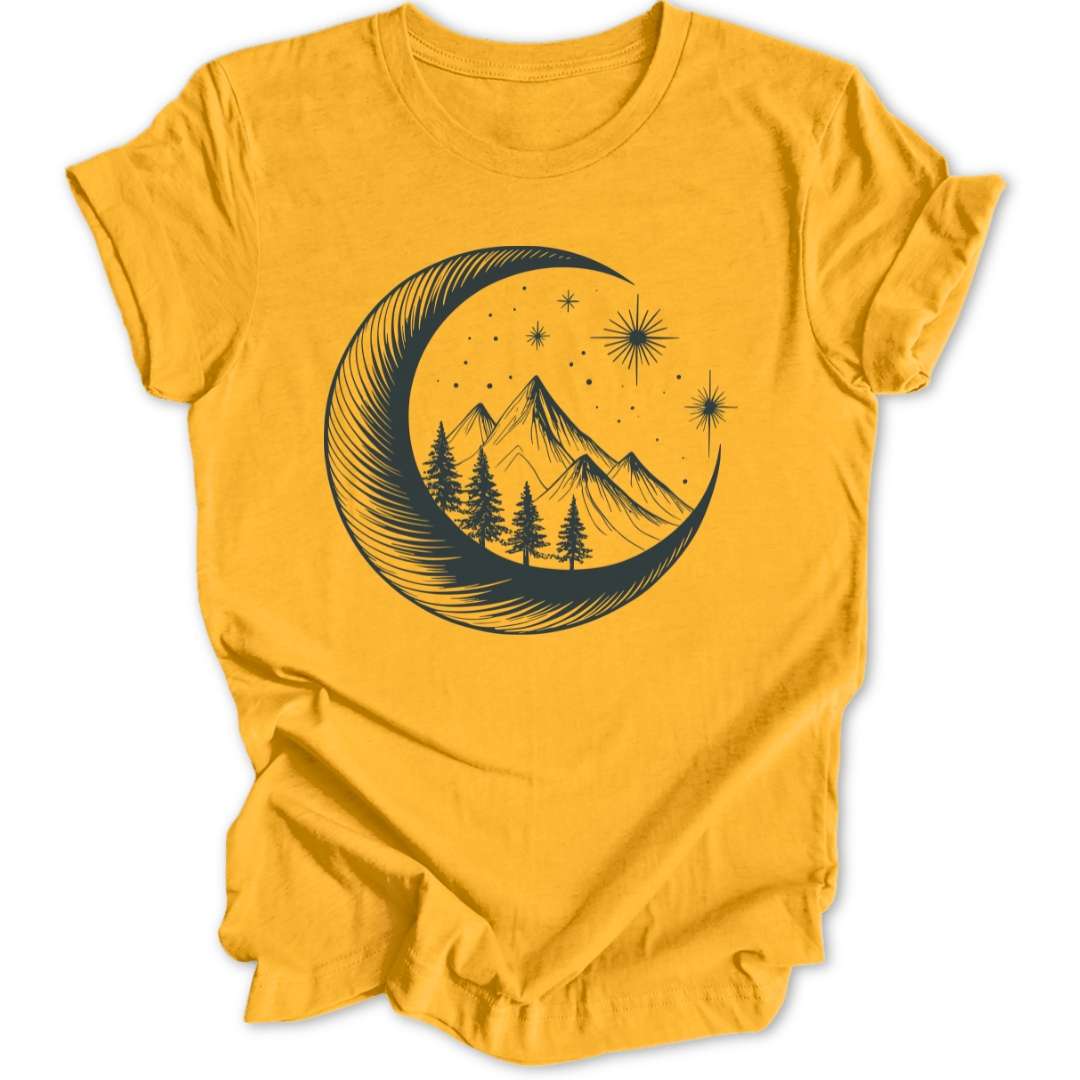 Moon Mountains Unisex T-Shirt - Wild Spirit