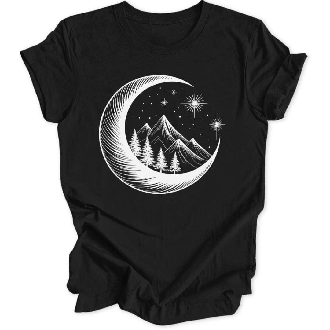 Moon Mountains Unisex T-Shirt - Wild Spirit
